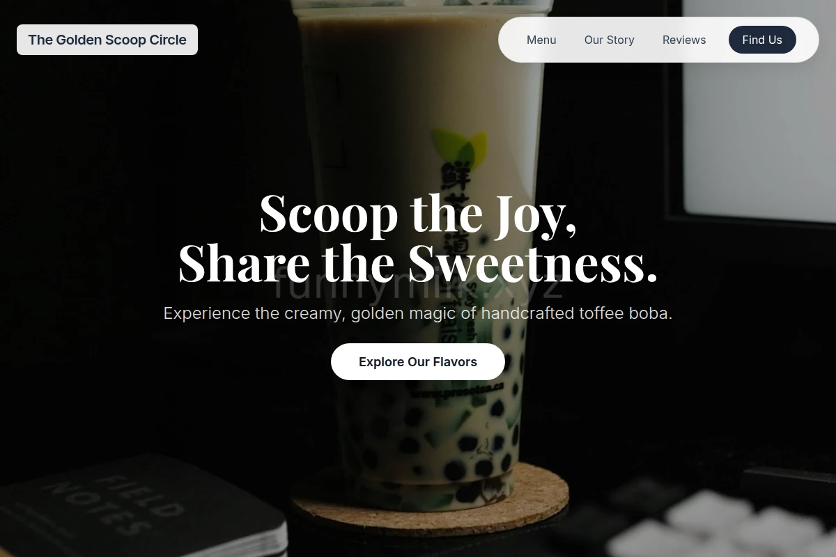 Toffee Boba Shop